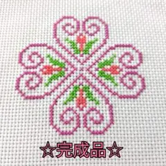クロスステッチ完成品