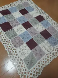 パッチワークブランケット