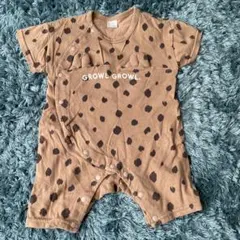 テータテート　半袖ロンパース　レオパード柄　60〜70サイズ