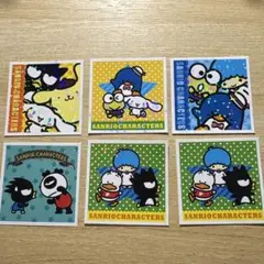 サンリオキャラクターズ ステッカー 6枚セット