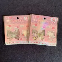 Hello Kitty クリスタルシール エンジェル　おはじきシール