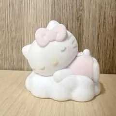 サンリオ　しろふわ雲でおひるね　シークレットマスコット　ハローキティ