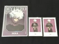 ヒロアカ 荼毘 ベースヤード クリアカード ステッカー 3点セット