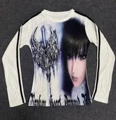 初音ミク パンク系 アニメTシャツ サブカル y2k グランジ 病み 平成