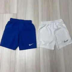 Nike Dri-FIT ハーフパンツ 青白 Mセット売り