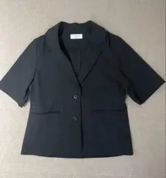 イエナ IENA 半袖ジャケット黒のサムネイル