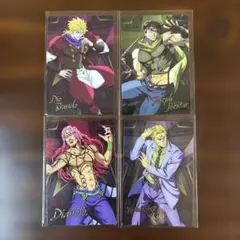 『コレクトレー』+【開封品】ジョジョの奇妙な冒険ウエハースカード4枚