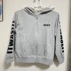 美品　ANAP グレー パーカー Lサイズ