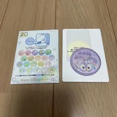 ディズニーシー ダッフィー&フレンズ 20周年 ワッペン ステラルー