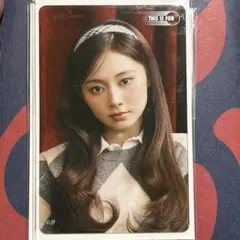 TWICE THIS IS FOR fcくじ クリアカード ツウィ トレカ