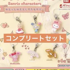 【匿名配送】サンリオ ゆるっとめじるしアクセサリー　全6種　コンプリートセット