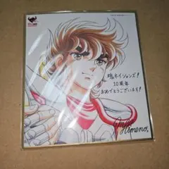 魂ネイションズ10周年記念色紙　聖闘士星矢　魂ネイション2017 魂ネイションズ10周年記念色紙 聖闘士星矢 魂ネイション2017 - メルカリ