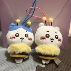 ちいかわ ハチワレ ぬいぐるみ マスコット 2種セット