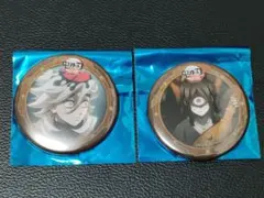 鬼滅の刃 カフェ 無限城編 四期　狛治と恋雪 57mm缶バッジ　童磨　鳴女