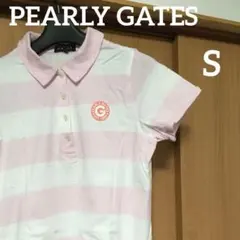 パーリーゲイツ ゴルフ　ポロシャツ　レディース　S　ピンク