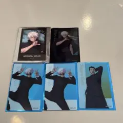 アニメーション呪術廻戦展 クリアカード フォト風カード 五条悟 夏油傑