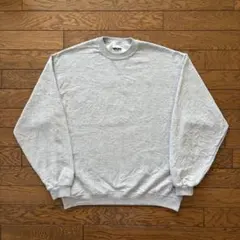 JERZEES スウェット 前Vガゼット グレー 無地 M