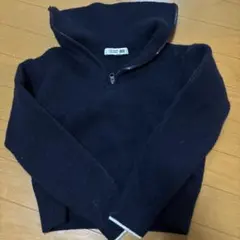 COMPTOIR DES COTONNIERS ラムハーフジップニット セーター