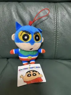 クレヨンしんちゃんアクション仮面マスコットストラップペーパータグ付き