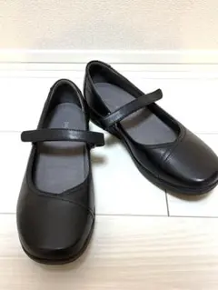極美品Pedala ペダラ メリージェーン アシックス23黒　EEE