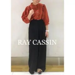 ☆RAY CASSIN☆レイカズン プチハイネックドットブラウスのサムネイル