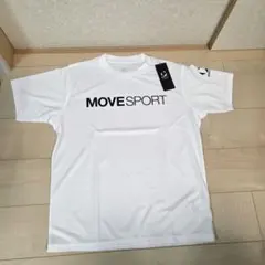 デサント ムーブスポーツ 半袖Tシャツ ホワイト メンズ Lサイズのサムネイル