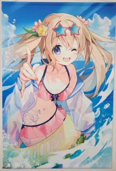 すいみゃ B2タペストリー Secret Cute 差分版