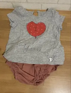 babyGap Tシャツとショートパンツセット 12-18ヶ月