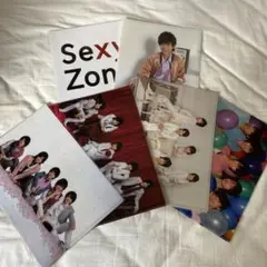 Sexy Zone クリアファイル、パンフレットセット
