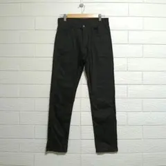 ユニクロ UNIQLO スリムフィットチノ ブラック W28〜29 美品