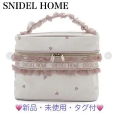 スナイデルホーム ロゴテープハートバニティポーチ