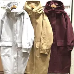 final decision ウールライクモッズコート