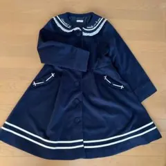 アクシーズファム　ポエティック　刺繍　セーラー　カラー　コート