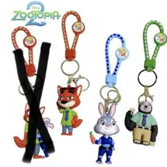 ズートピア ジュディ ニック フラッシュ 全３点セット まとめ売り キーホルダー