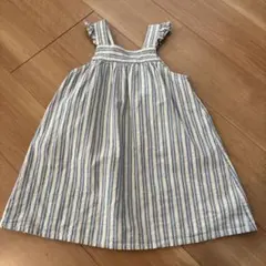samansa Mos2 Lagom ストライプワンピース
