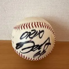 宝くじスポーツフェア サイン入り（元オリックス高橋さん）と硬式ボール 2個セットのサムネイル