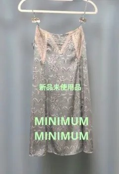 『新品未使用品』 MINIMUM MINIMUM ダマスク柄 レースキャミソールのサムネイル