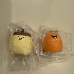 お文具といっしょ　スクイーズマスコット　2点セット