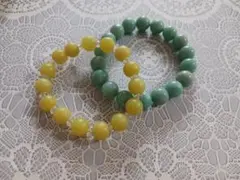 値下⤵天然石ブレスレット 2つセット