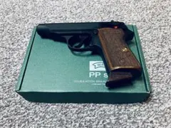 【新品・カスタム】マルゼン ワルサー PP アドラー刻印 木製グリップ PPKのサムネイル