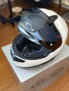 美品】HJC C10 フルフェイスヘルメット 花柄 マットブラック Lサイズ
