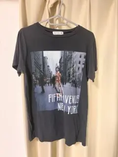 黒柳徹子 ニューヨーク Tシャツ L 綿あめ トットちゃんTシャツ - メルカリ