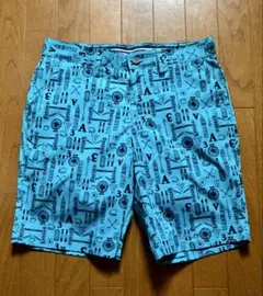 アディダスゴルフロンドンプリントハーフパンツM