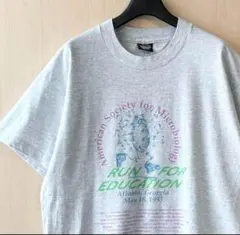 90sUSA製古着　ヴィンテージ　Tシャツ　グラフィック　霜降り