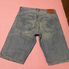 Levi’sデニムショートパンツ ライトブルー Lサイズ