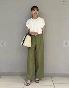 Ballseyバンピーポリエステル ノースリーブブラウス - メルカリ
