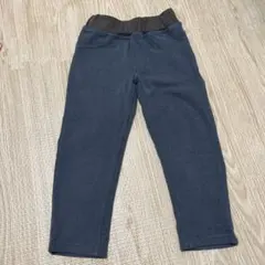 【美品】デニム風パンツ 微起毛