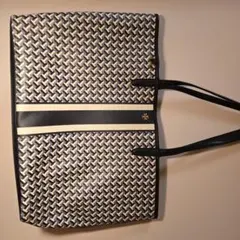 Tory Burch　編み込み模様トートバッグ
