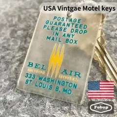 アメリカ製USA Vintage ミズーリ州州 モーテル ホテルキー No912