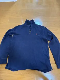 新品未使用 POLO ラルフローレン メンズ ハーフジップ ネイビー L 大きいサイズと大きい服のメンズ通販【ビッグエムワン】大きい